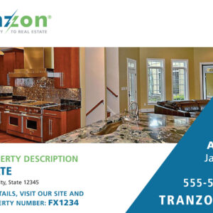 Tranzon Postcard 7×5 – Single Showcase Edition (1-Photo Layout)