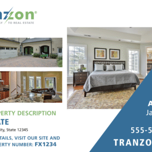 Tranzon Postcard 9×6 – Photo Spotlight Edition (3-Photo Layout)