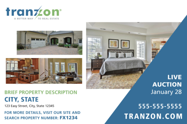Tranzon Postcard 7×5 – Photo Spotlight Edition (3-Photo Layout)