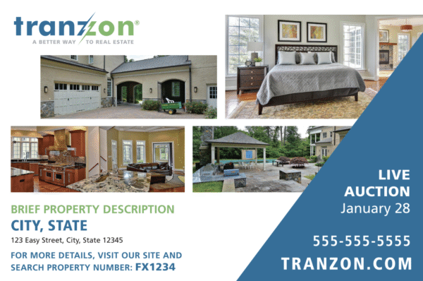 Tranzon Postcard 9×6 – Photo Showcase Edition (4-Photo Layout)